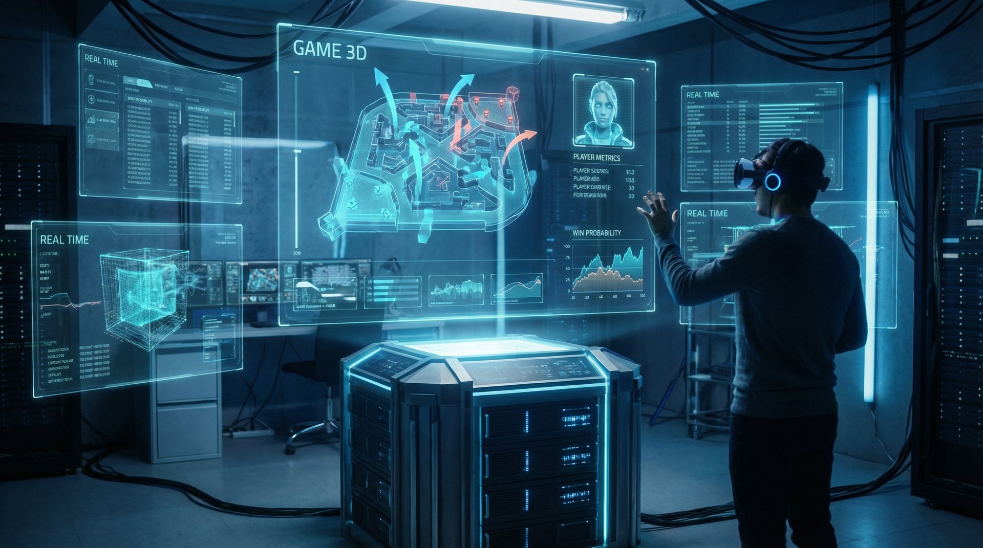 幼女漫画 AI游戏视频